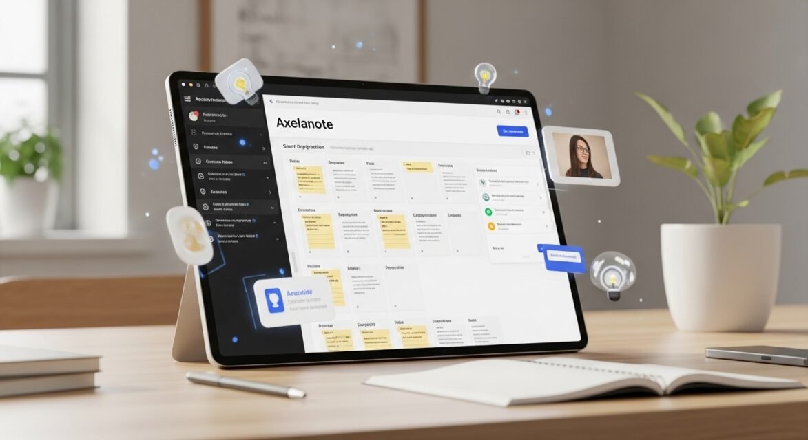 Axelanote Smart Note-Taking for Productivity and Focus