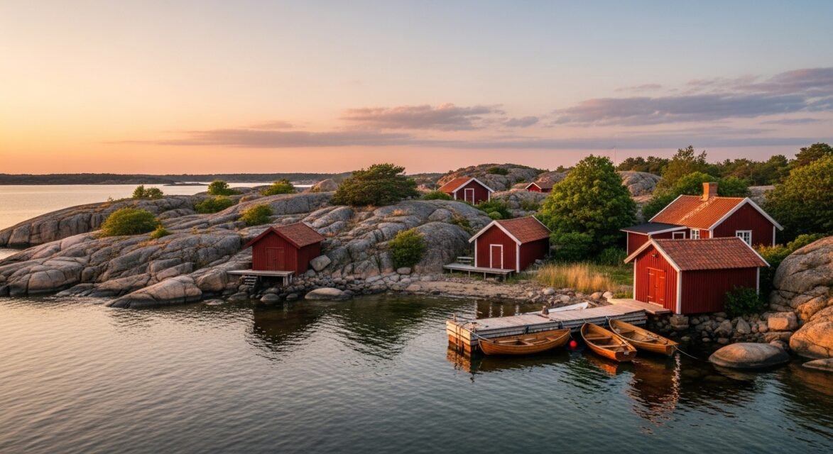 Aurö Sweden’s Quiet Island Escape