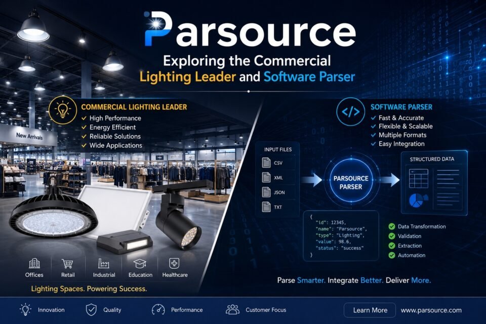 Parsource: Exploring the Commercial Lighting Leader and Software Parser