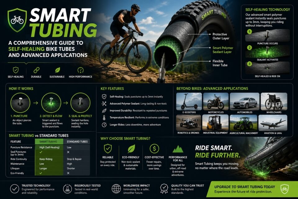 Smart Tubing: A Comprehensive Guide to Self-Healing Bike Tubes and Advanced Applications