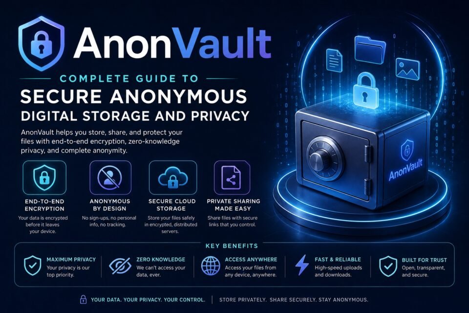 AnonVault: Complete Guide to Secure Anonymous Digital Storage and Privacy